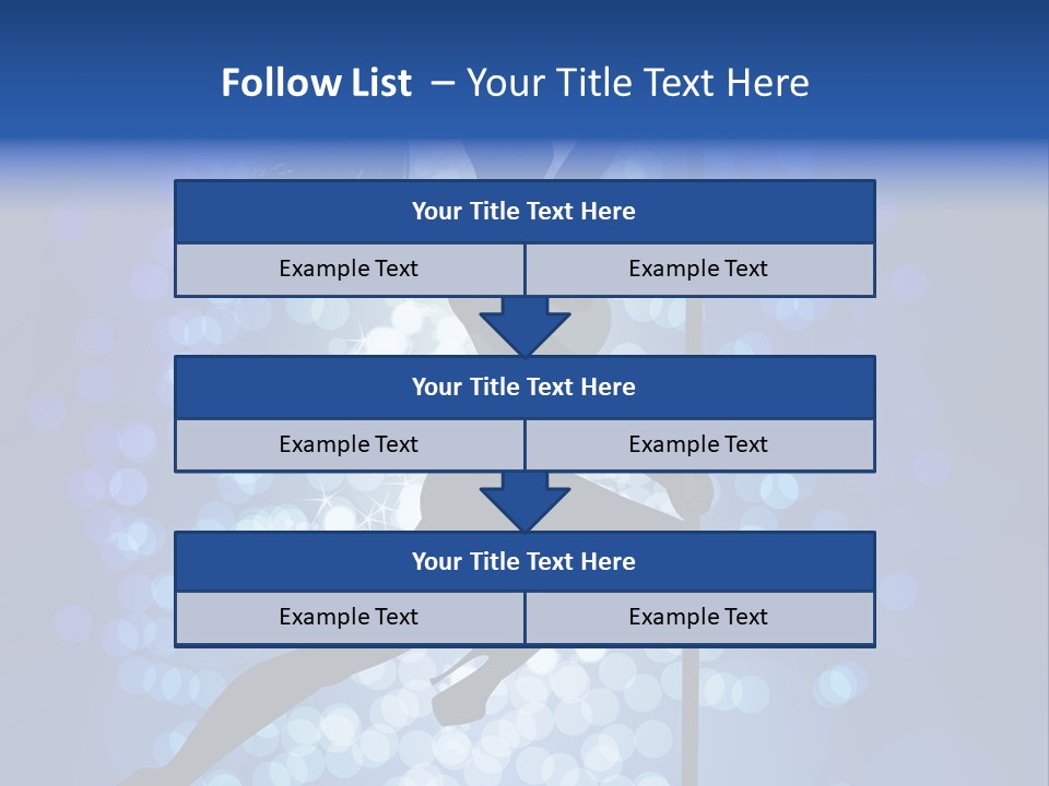 Hair Pole Exercise PowerPoint Template