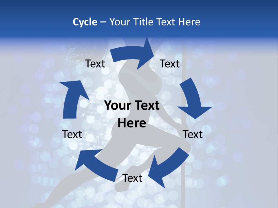 Hair Pole Exercise PowerPoint Template