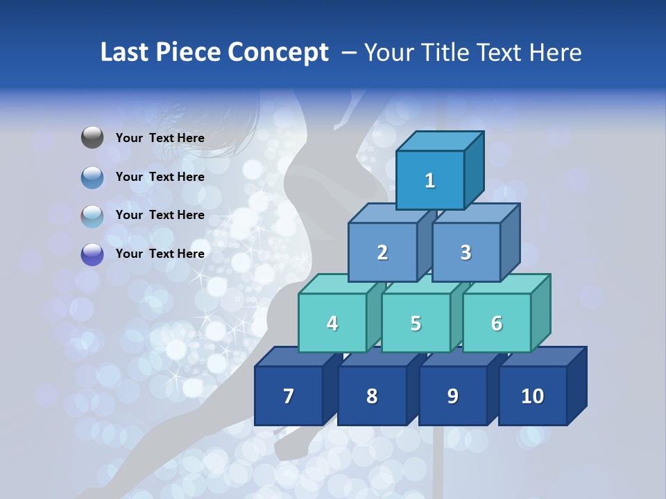 Hair Pole Exercise PowerPoint Template