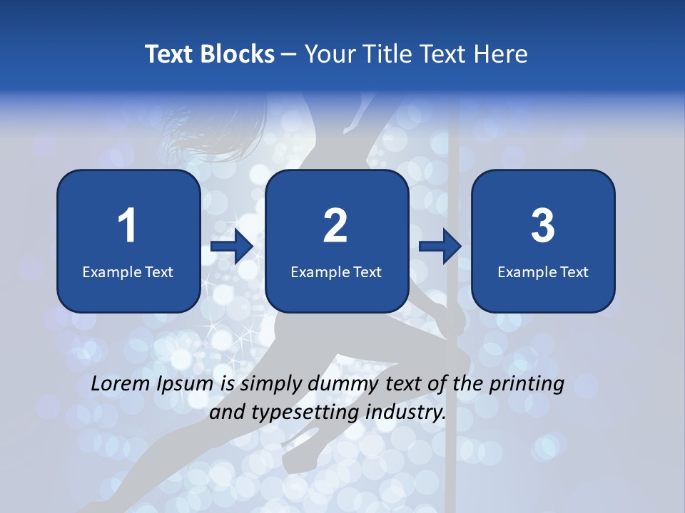 Hair Pole Exercise PowerPoint Template