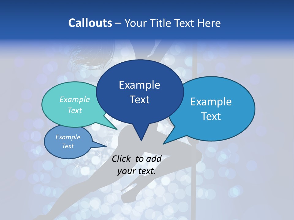 Hair Pole Exercise PowerPoint Template