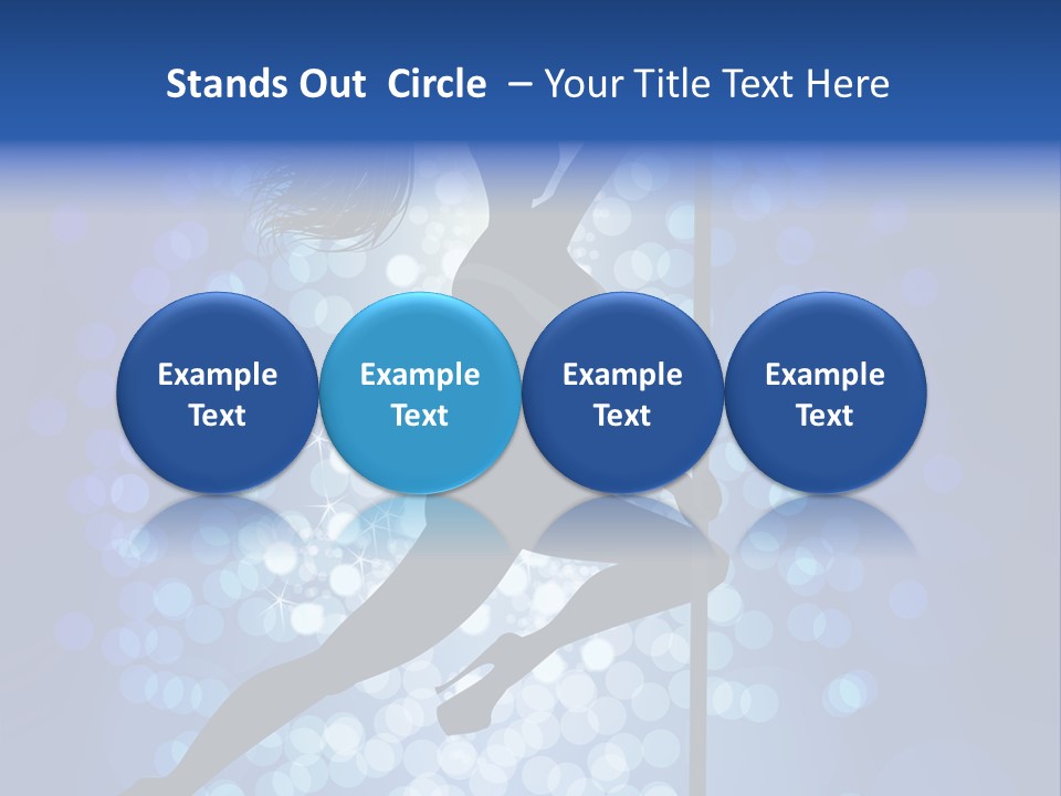 Hair Pole Exercise PowerPoint Template