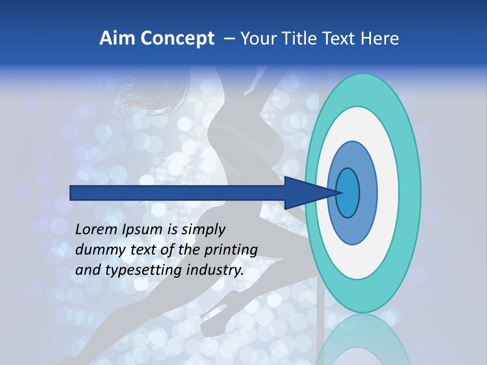 Hair Pole Exercise PowerPoint Template