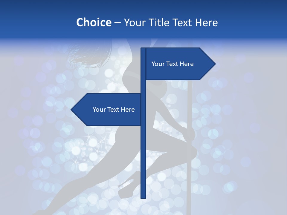 Hair Pole Exercise PowerPoint Template