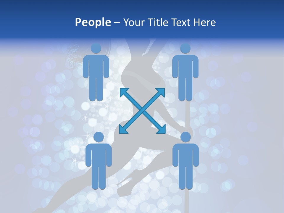 Hair Pole Exercise PowerPoint Template