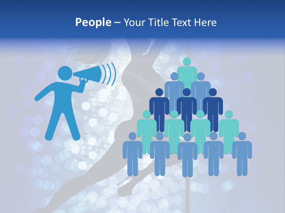 Hair Pole Exercise PowerPoint Template