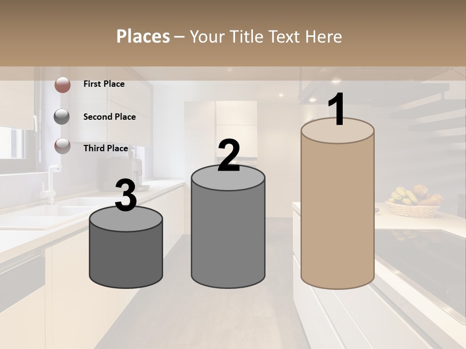 View Wall Flat PowerPoint Template