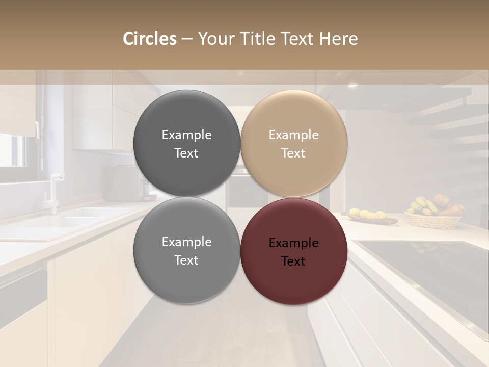 View Wall Flat PowerPoint Template