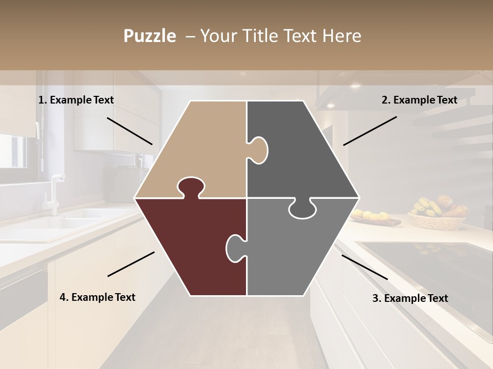 View Wall Flat PowerPoint Template