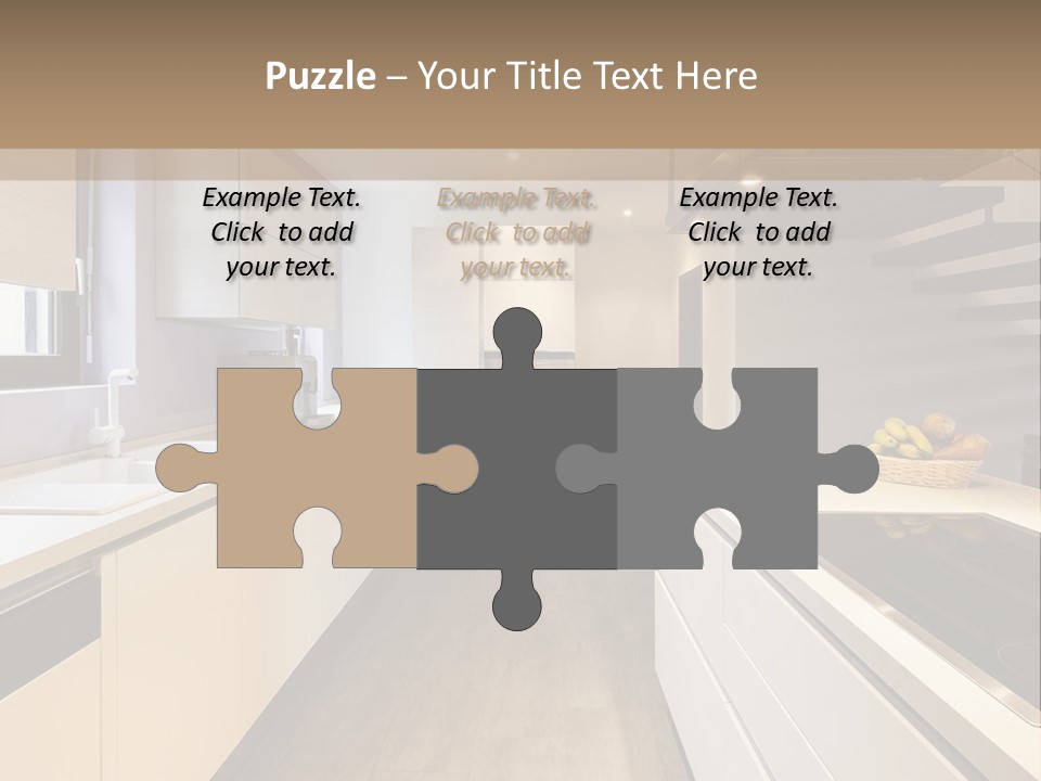 View Wall Flat PowerPoint Template