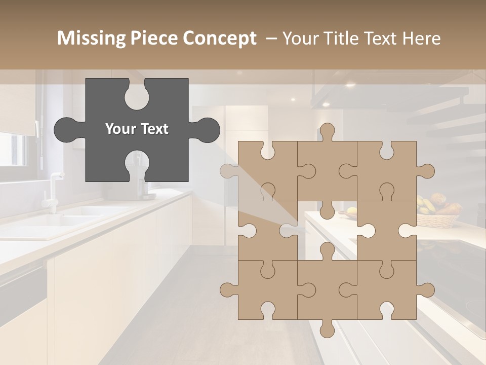View Wall Flat PowerPoint Template