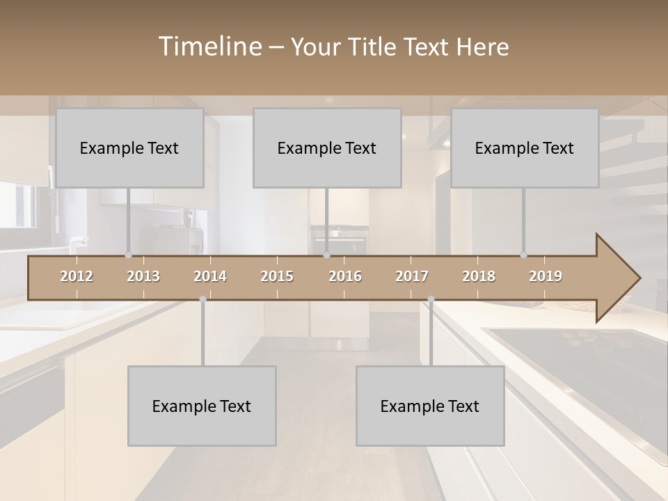 View Wall Flat PowerPoint Template