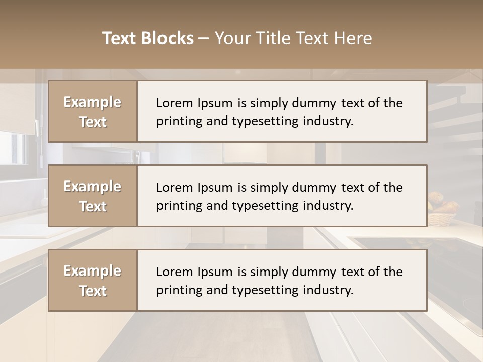 View Wall Flat PowerPoint Template