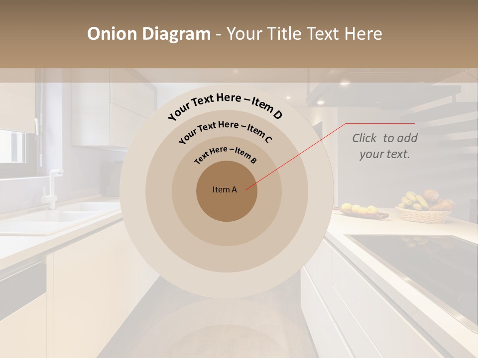 View Wall Flat PowerPoint Template