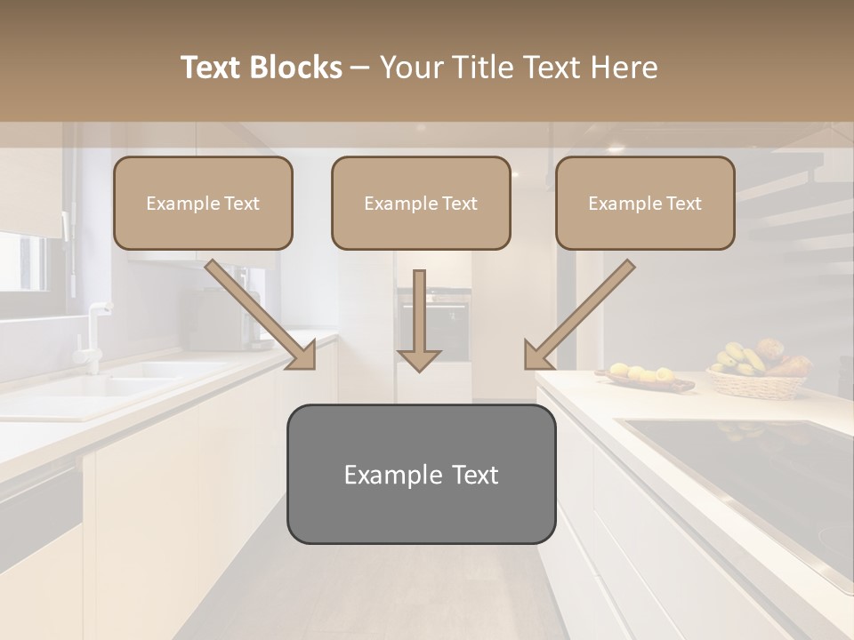 View Wall Flat PowerPoint Template