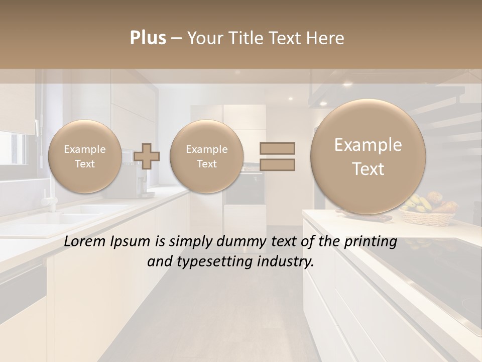 View Wall Flat PowerPoint Template