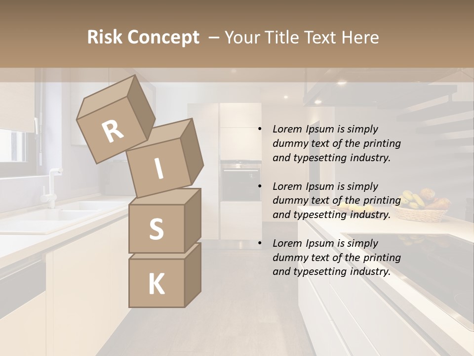 View Wall Flat PowerPoint Template