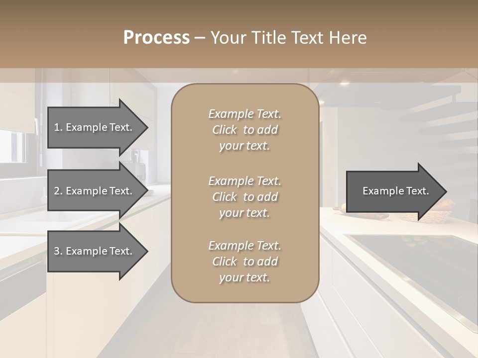 View Wall Flat PowerPoint Template