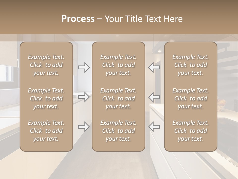 View Wall Flat PowerPoint Template