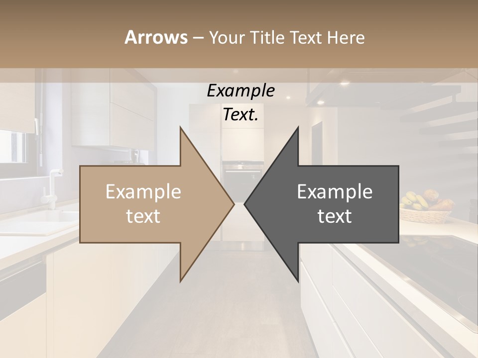 View Wall Flat PowerPoint Template