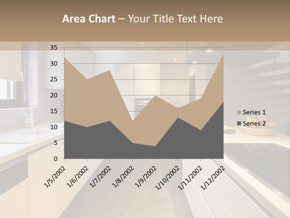 View Wall Flat PowerPoint Template