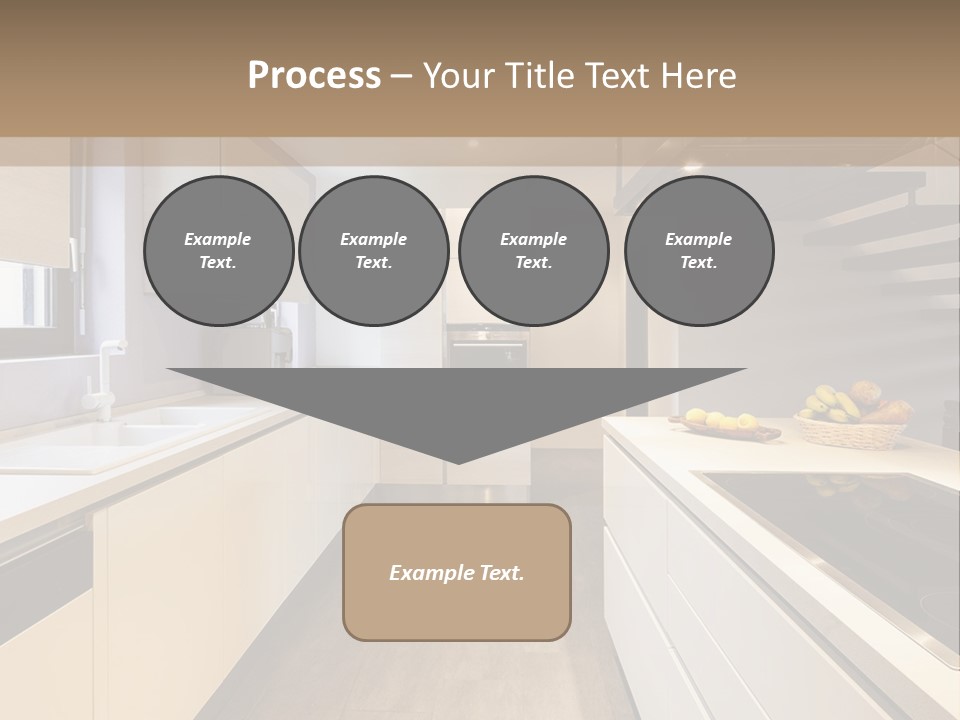 View Wall Flat PowerPoint Template