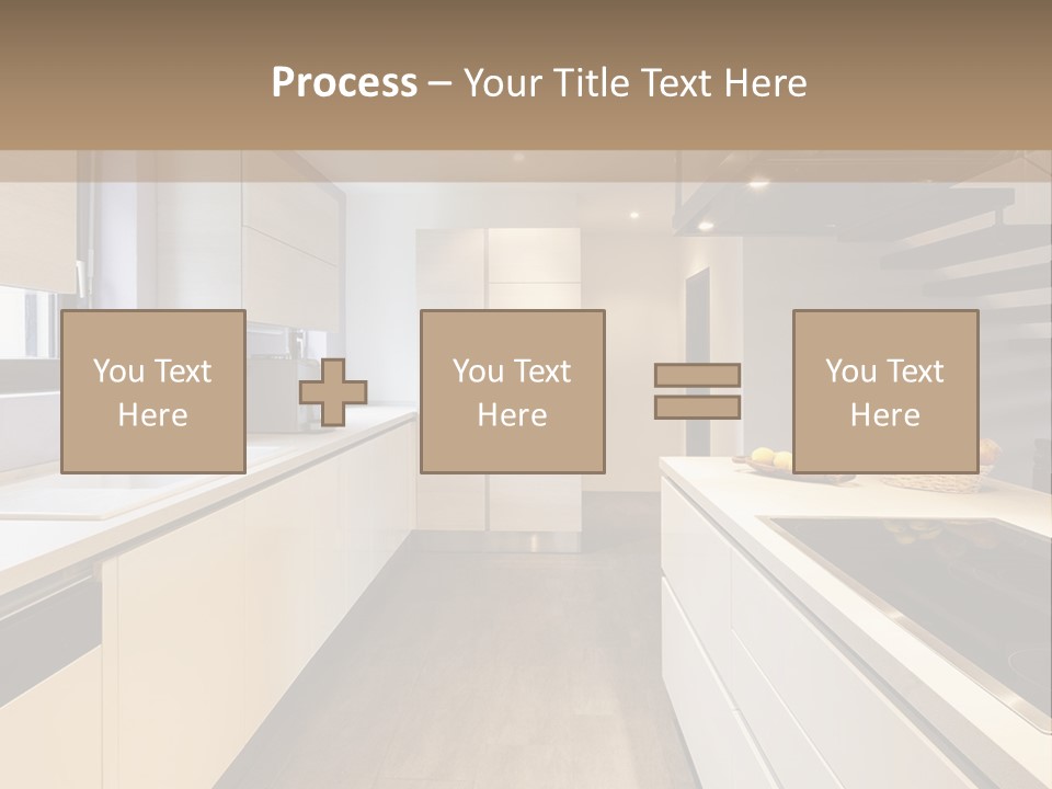 View Wall Flat PowerPoint Template