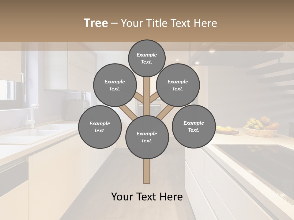 View Wall Flat PowerPoint Template