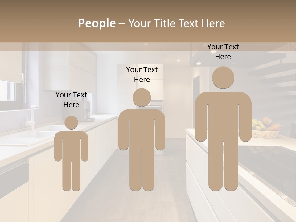 View Wall Flat PowerPoint Template