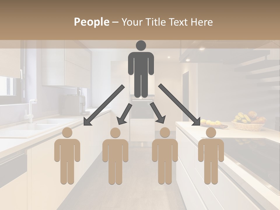 View Wall Flat PowerPoint Template