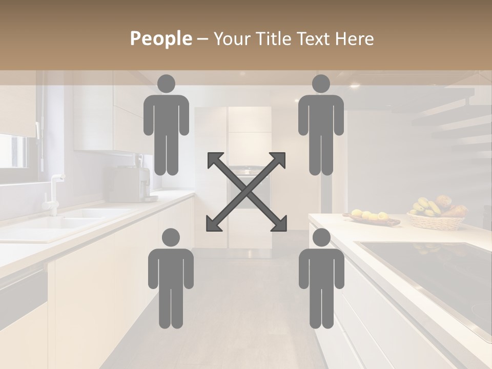 View Wall Flat PowerPoint Template