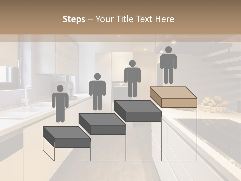 View Wall Flat PowerPoint Template