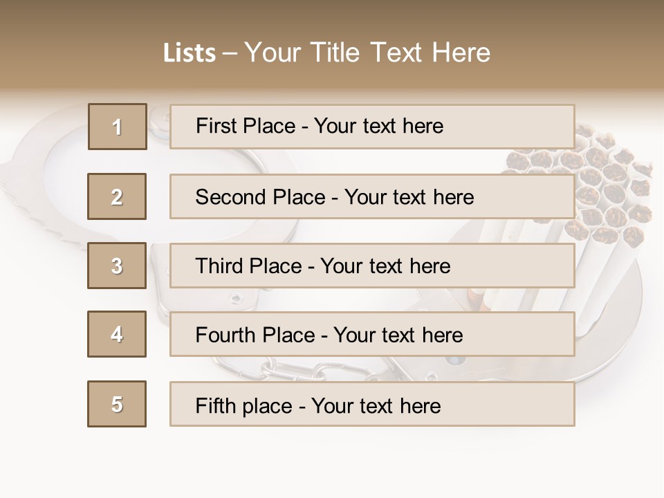 Narcotic Concepts Risk PowerPoint Template