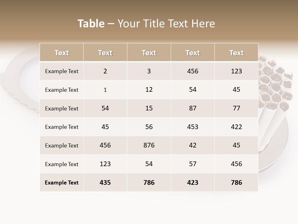 Narcotic Concepts Risk PowerPoint Template