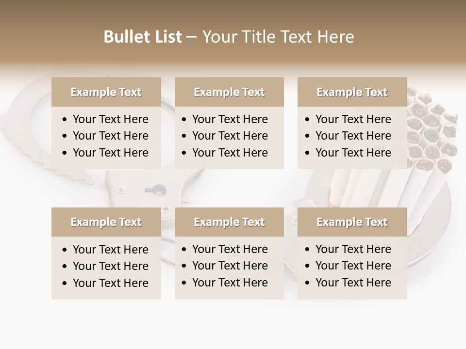 Narcotic Concepts Risk PowerPoint Template