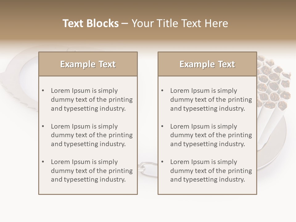 Narcotic Concepts Risk PowerPoint Template