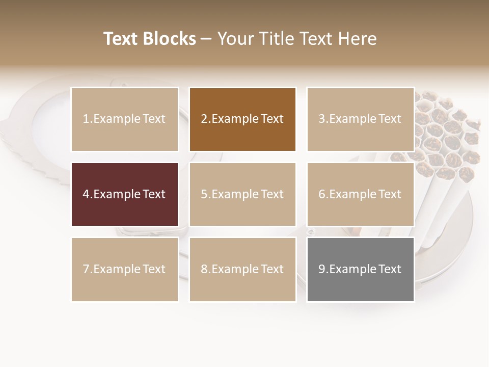 Narcotic Concepts Risk PowerPoint Template
