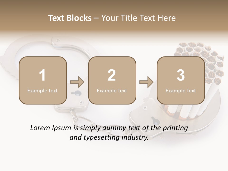 Narcotic Concepts Risk PowerPoint Template