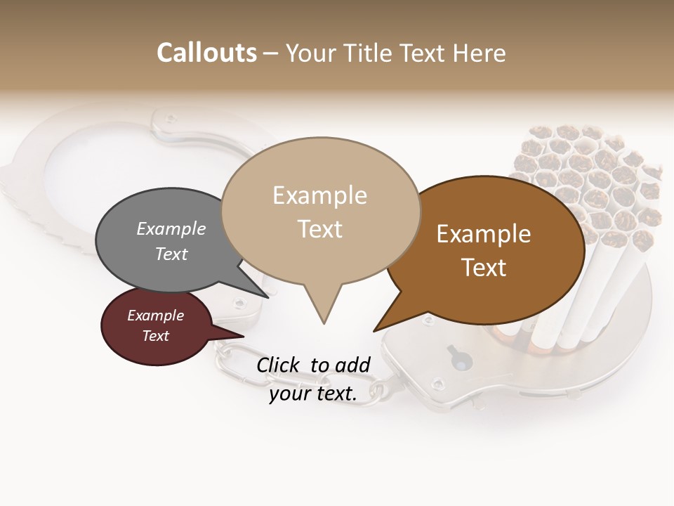 Narcotic Concepts Risk PowerPoint Template