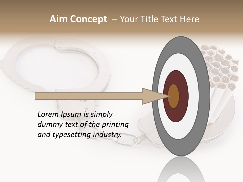 Narcotic Concepts Risk PowerPoint Template