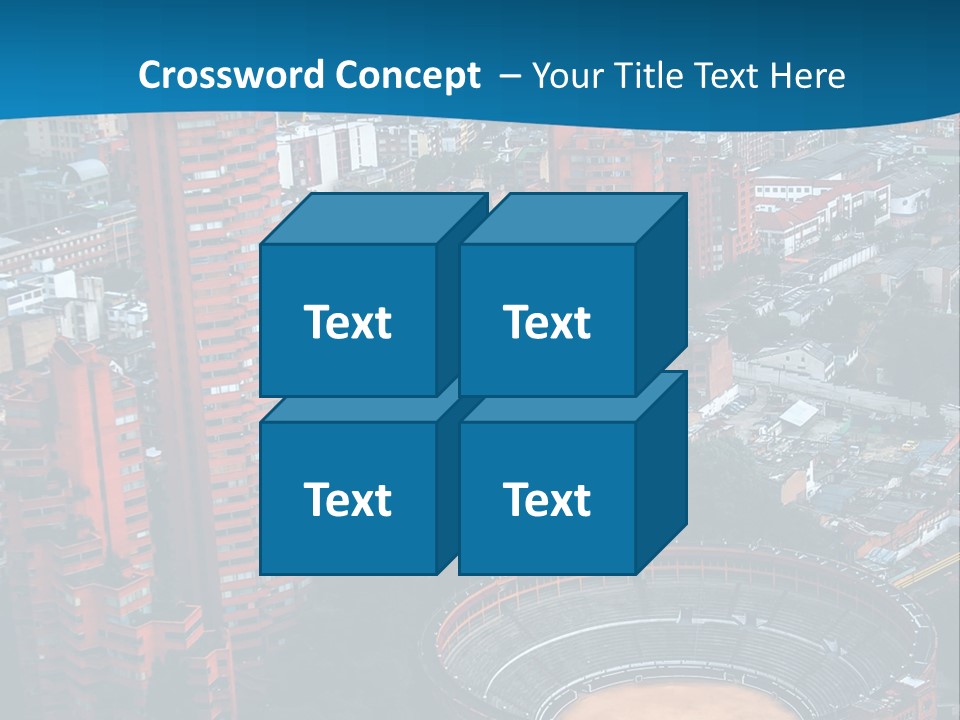Tree Color Landscape PowerPoint Template
