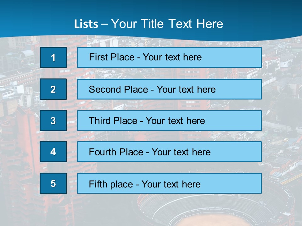 Tree Color Landscape PowerPoint Template