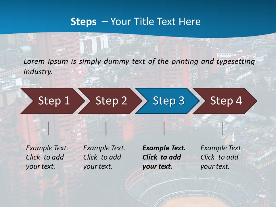 Tree Color Landscape PowerPoint Template