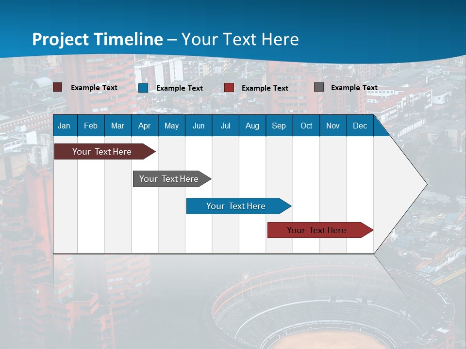 Tree Color Landscape PowerPoint Template
