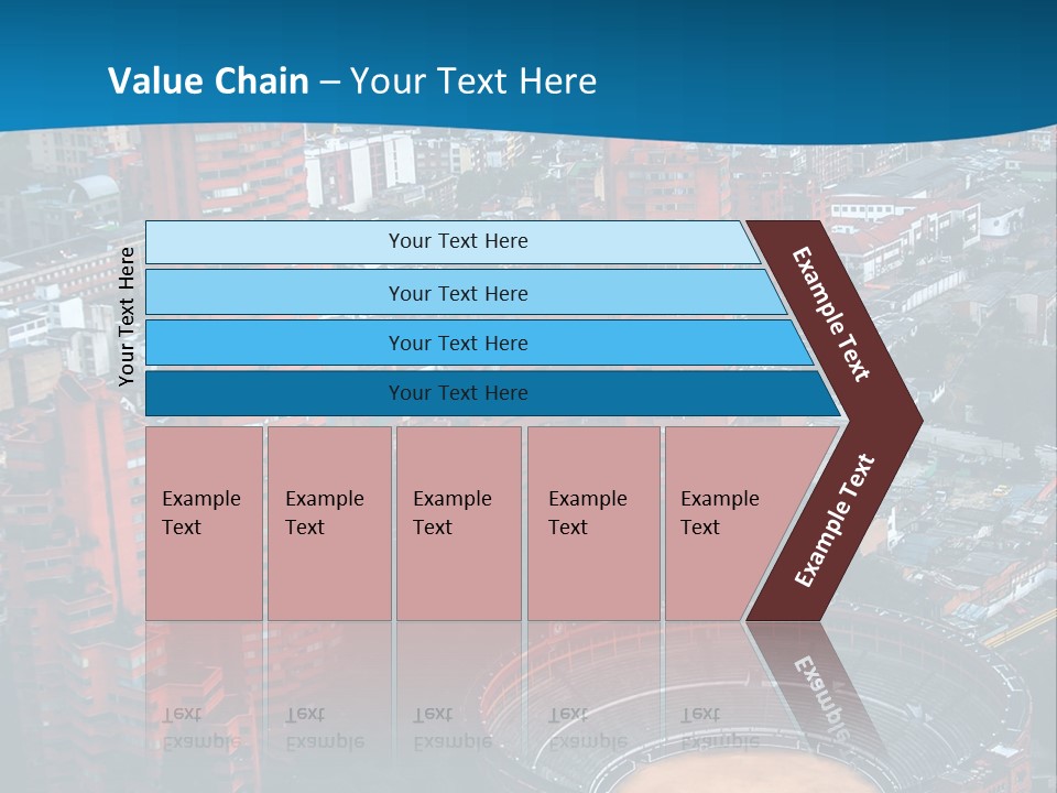 Tree Color Landscape PowerPoint Template