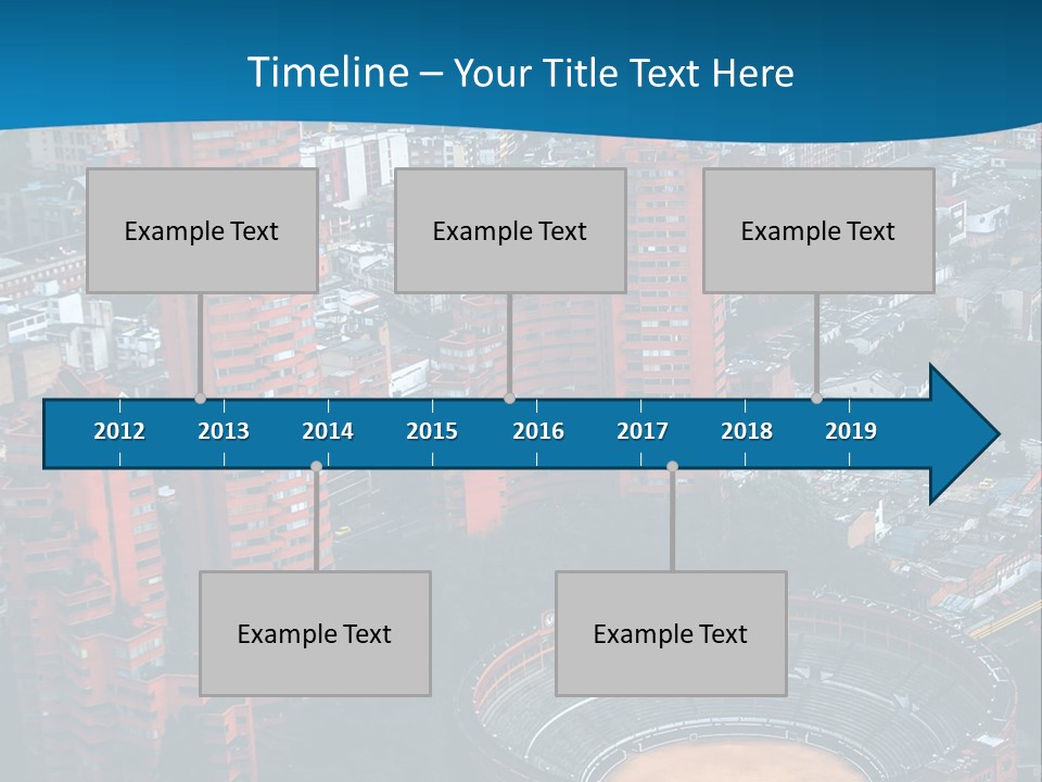 Tree Color Landscape PowerPoint Template
