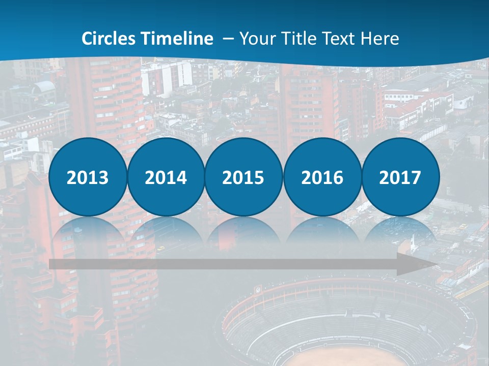 Tree Color Landscape PowerPoint Template