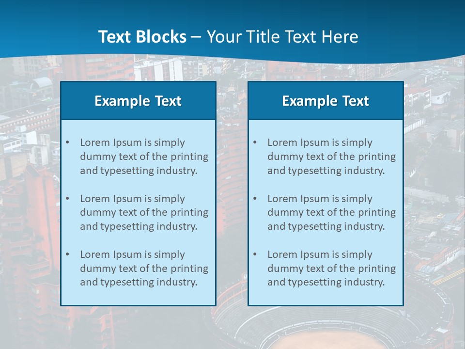 Tree Color Landscape PowerPoint Template