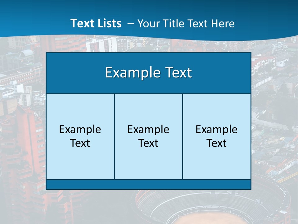 Tree Color Landscape PowerPoint Template