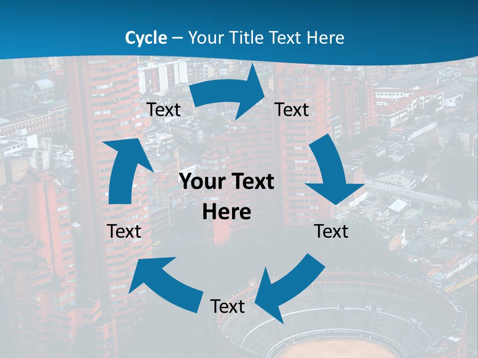 Tree Color Landscape PowerPoint Template